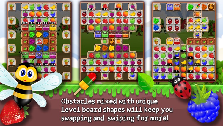 Fruit Drops 3 - Match three puzzle