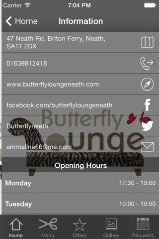 Butterfly Lounge screenshot 3