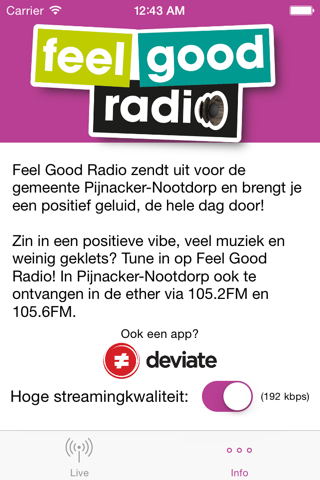 Feel Good Radio! screenshot 3