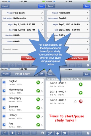 Study Planner.Best tool to organize your study timetable screenshot 2