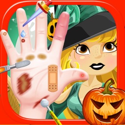 Baby Pet Monster Salon Doctor - little halloween make up & nail makeover games for kids