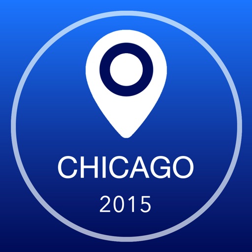 Chicago Offline Map + City Guide Navigator, Attractions and Transports icon