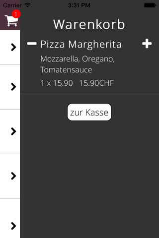 iKurier- Essen online bestellen screenshot 4