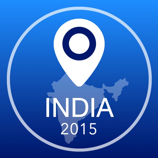 India Offline Map + City Guide Navigator, Attractions and Transports icon