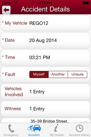 iAccident screenshot 4