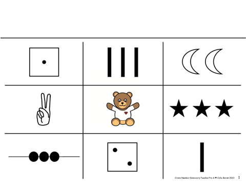 Cross Number Discovery Puzzles Pre/K screenshot 2