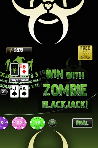 Zombie Blackjack screenshot 4