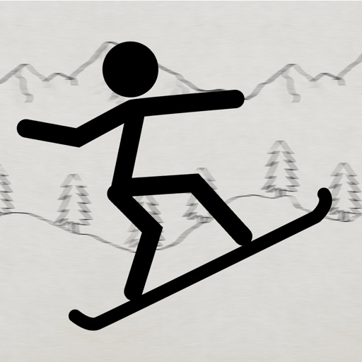 Stickman Down Hill Rider - awesome fast virtual racer Icon