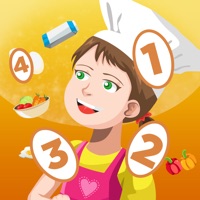 Activo Juego Para Aprender a Contar Los Números Para Los Niños Con la Cocina