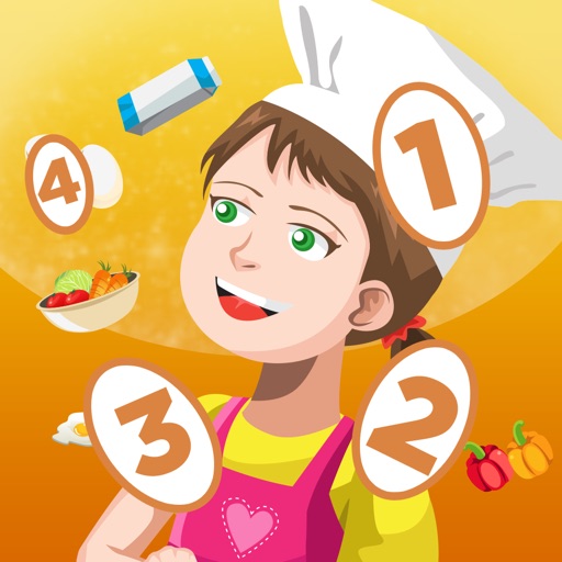 A Kitchen Counting Game for Children: Learning to count with Cooking