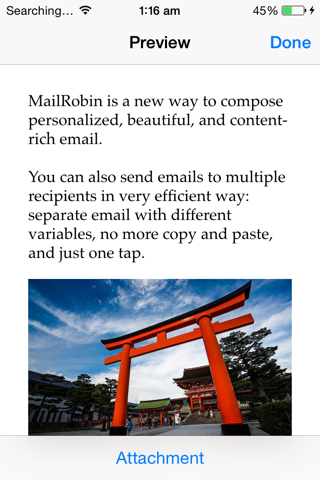 MailRobin - Better Email Editing & Sending screenshot 2
