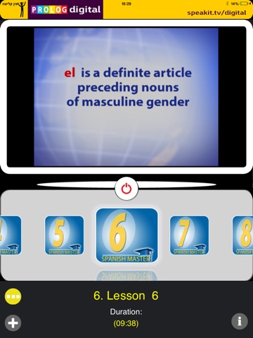 Spanish Master - Video Course (7X31004ol) screenshot 3