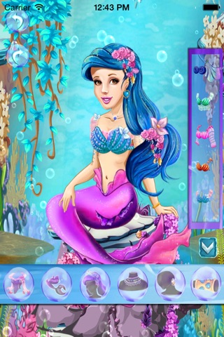 fairy tail mermaid dressup screenshot 2