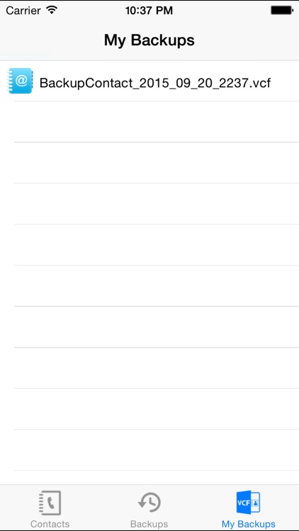 My Contacts Backup Pro (Easy contacts backup and restore) screenshot-3