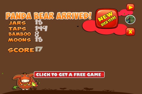 A Flying Care Bear Rainbow Star Power – Cuddly Panda Bears Game Free screenshot 3