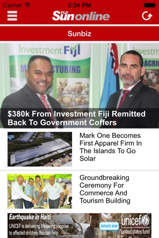 Fiji Sun screenshot 3