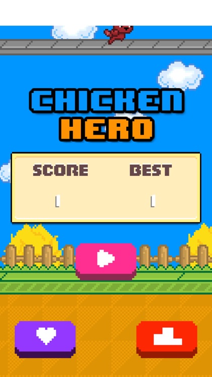 Chicken Hero - An Endless Retro Arcade Adventure screenshot-3