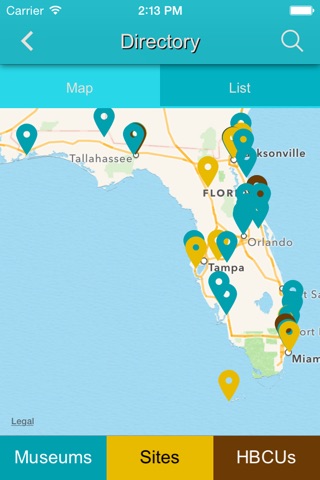 Florida Black History Trail screenshot 2