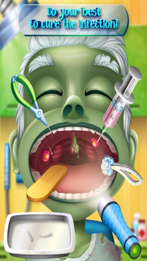 Little Crazy Throat Doctor & Dentist Surgery Free(圖1)-速報App