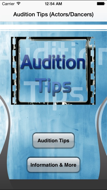 Audition Tricks & Tips for Actors and Dancers