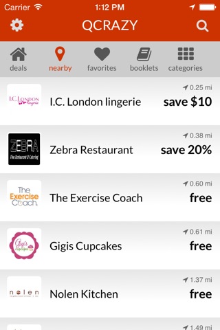 Qcrazy Mobile Coupons screenshot 3