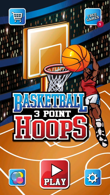 Basketball - 3 Point Hoops