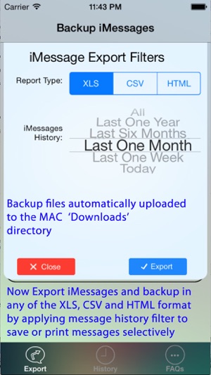 Export Messages - Save Print Backup Recover Text SMS iMessag(圖4)-速報App