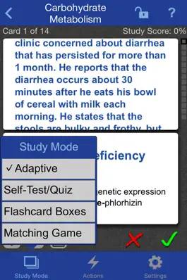 Game screenshot Biochemistry and Genetics Lange Flash Cards mod apk