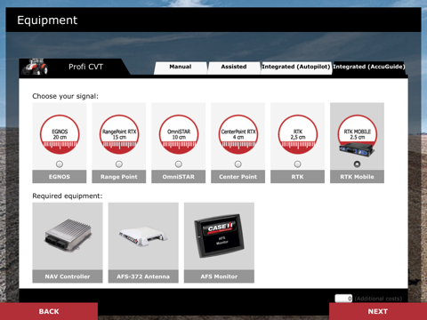 AFS Calculator - Case IH screenshot 2