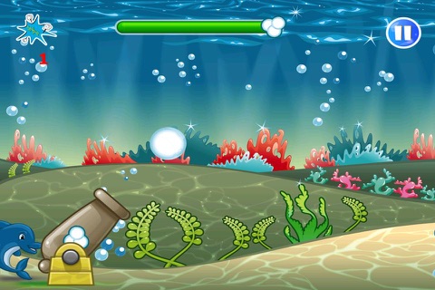 Dolphin World of Bubbles - Underwater Spheres Catcher- Free screenshot 2