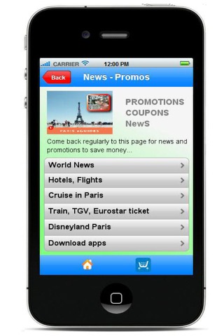 Paris eGuides - Travel Guide MP3 and video tours inside the famous quarters, maps offline, metro, help screenshot 4