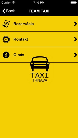 TAXI Slovensko(圖2)-速報App