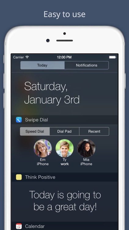 Swipe Dial - Speed Dial Widget screenshot-4
