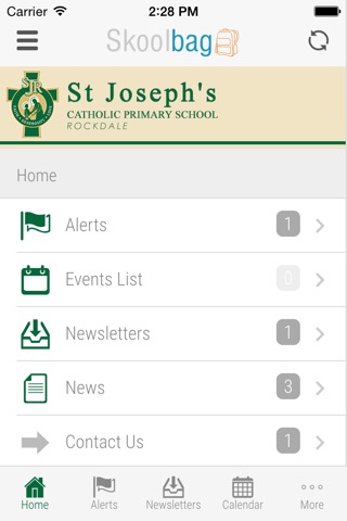 St Joseph's Catholic Primary School Rockdale - Schoolbag screenshot 2