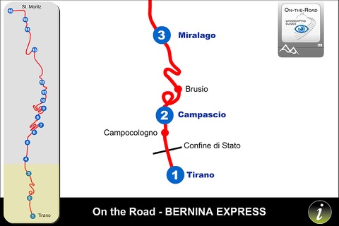 Bernina Express OnTheRoad screenshot 2