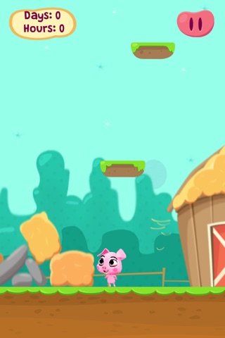 Piggy Adventure: Mega Cute Jumping Porky - One Touch Jump Game screenshot 2
