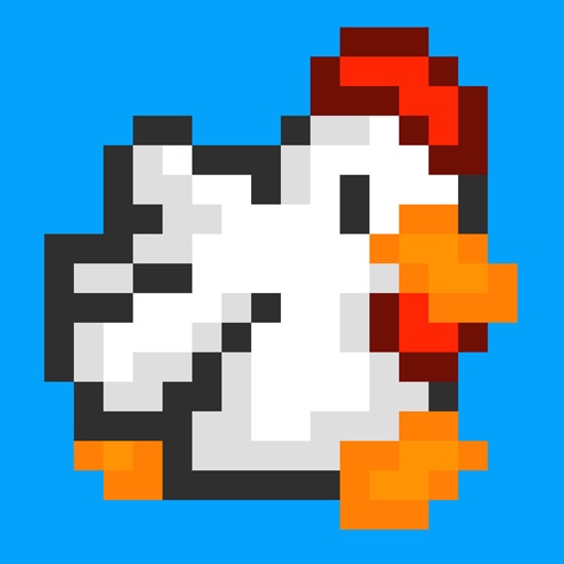 Chicken Hero - An Endless Retro Arcade Adventure iOS App