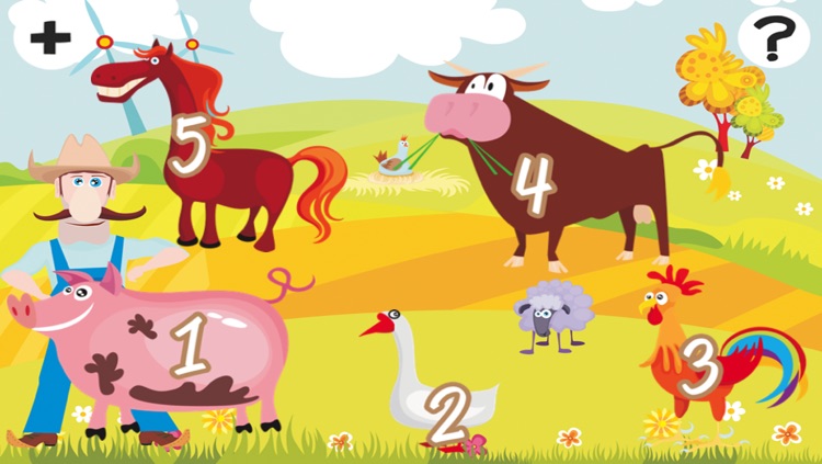 A Farmer-s Kids Game to Learn and Play with Happy Animal-s