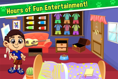 A Pet Hidden Object Room Escape Puzzle - can you escape my littlest hotel shop in this picture guess quiz for kids screenshot 4