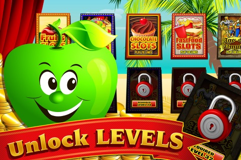 Fruit Jelly of Beach Summer Casino Slots screenshot 4