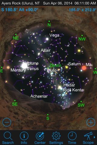 SkySafari 4 Pro: Professional Telescope Astronomy!  Explore Sun, Moon, Mars, Stars, Planets, and Satellites!  Go where NASA space missions have not! screenshot 2