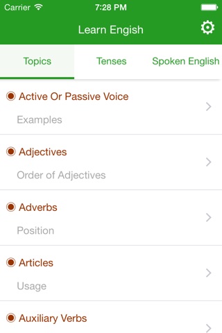 Learn English Grammar screenshot 2