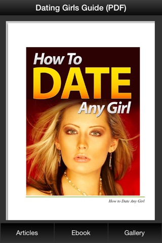 Dating Girls Guide - Learn  How To Date Any Girl screenshot 3