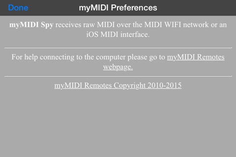 myMIDI Spy Glass screenshot 3