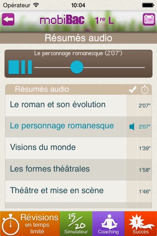 mobiBac 1re L screenshot 3