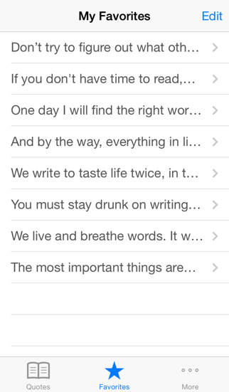 Writer Quotes - Motivational sayings to clear writing block,  coach and inspire you Screenshot 4
