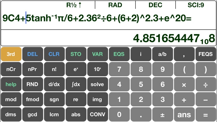 Scientific Calculator EQ7 Pro