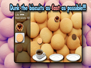 BISCUIT MAKER : Dunkin Factory (a food tap game), game for IOS