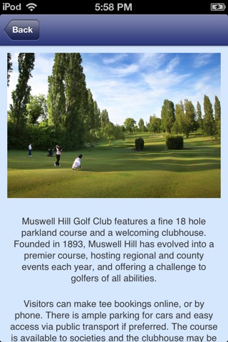 Muswell Hill GC screenshot 2