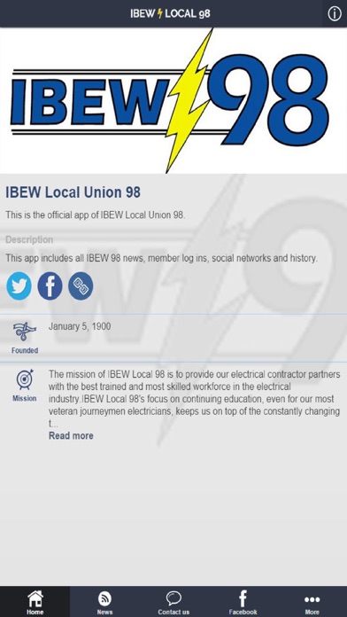 How to cancel & delete IBEW Local Union 98 from iphone & ipad 2